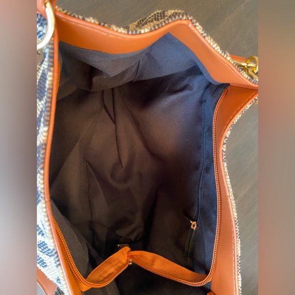 Leopard Print Tote Bag with Zipper NWOT - Picture 4 of 7